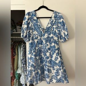 XiRENA Nissa Dress - Santorini Blue